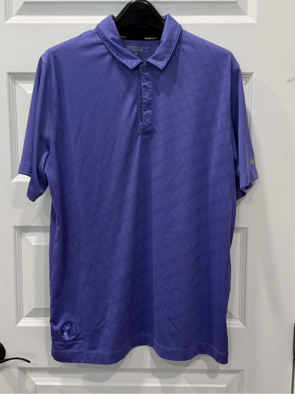 Nike Men's Violet Short-Sleeve Polo